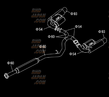 APEXi N1 Evolution Extreme Muffler Exhaust System - BRZ ZD8 GR86